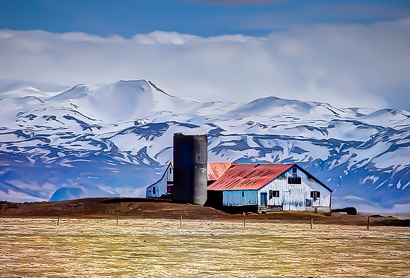 Farm on Iceland