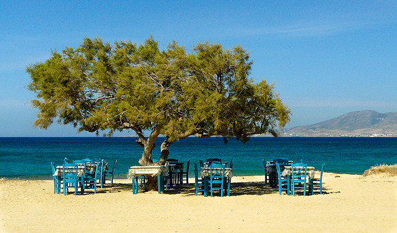 Seaside Taverna on Naxos