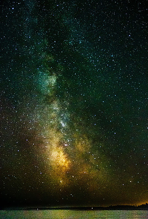 Milky Way over Acadia